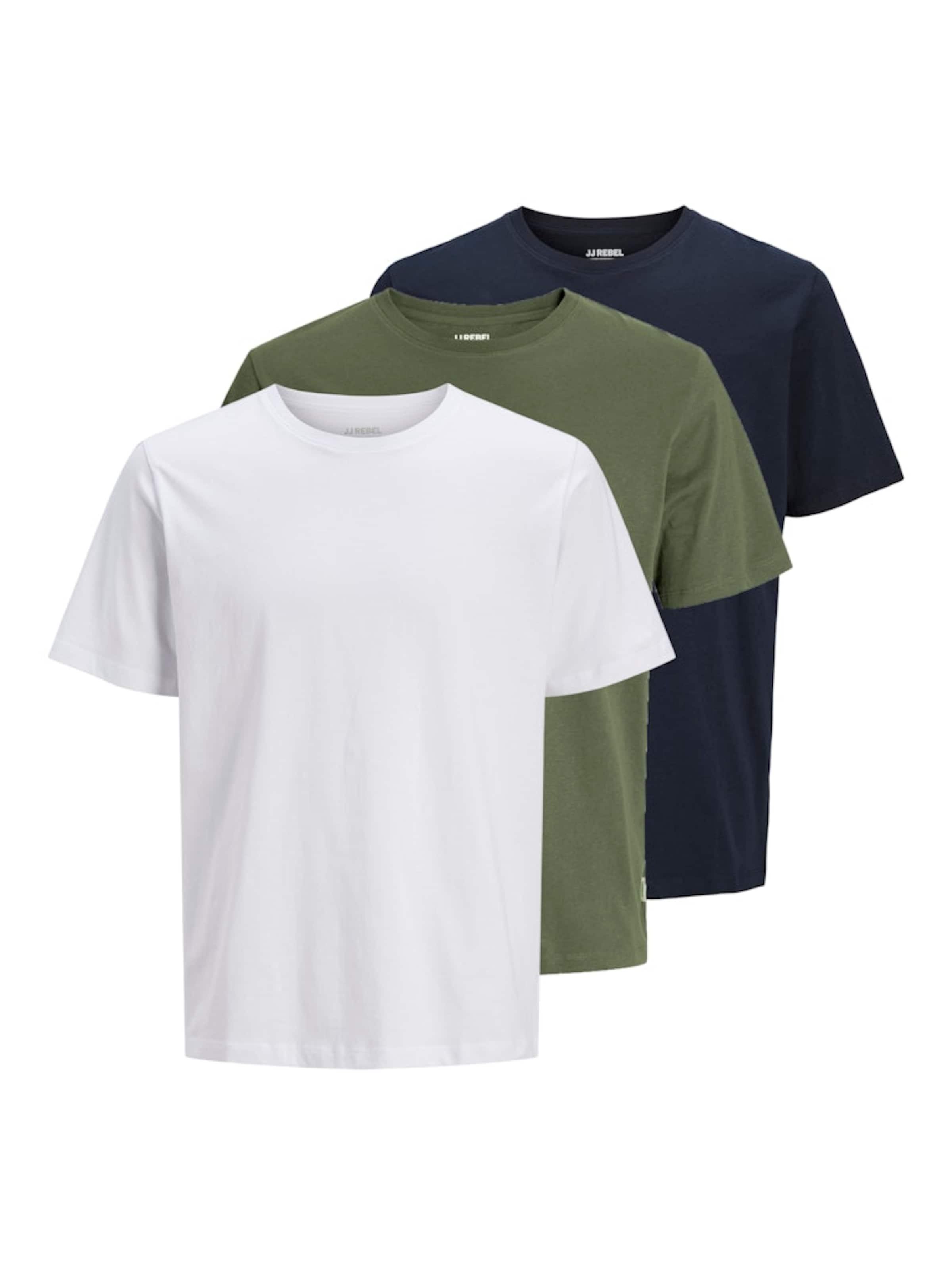 JJ Rebel Tričko – modrá: přední strana