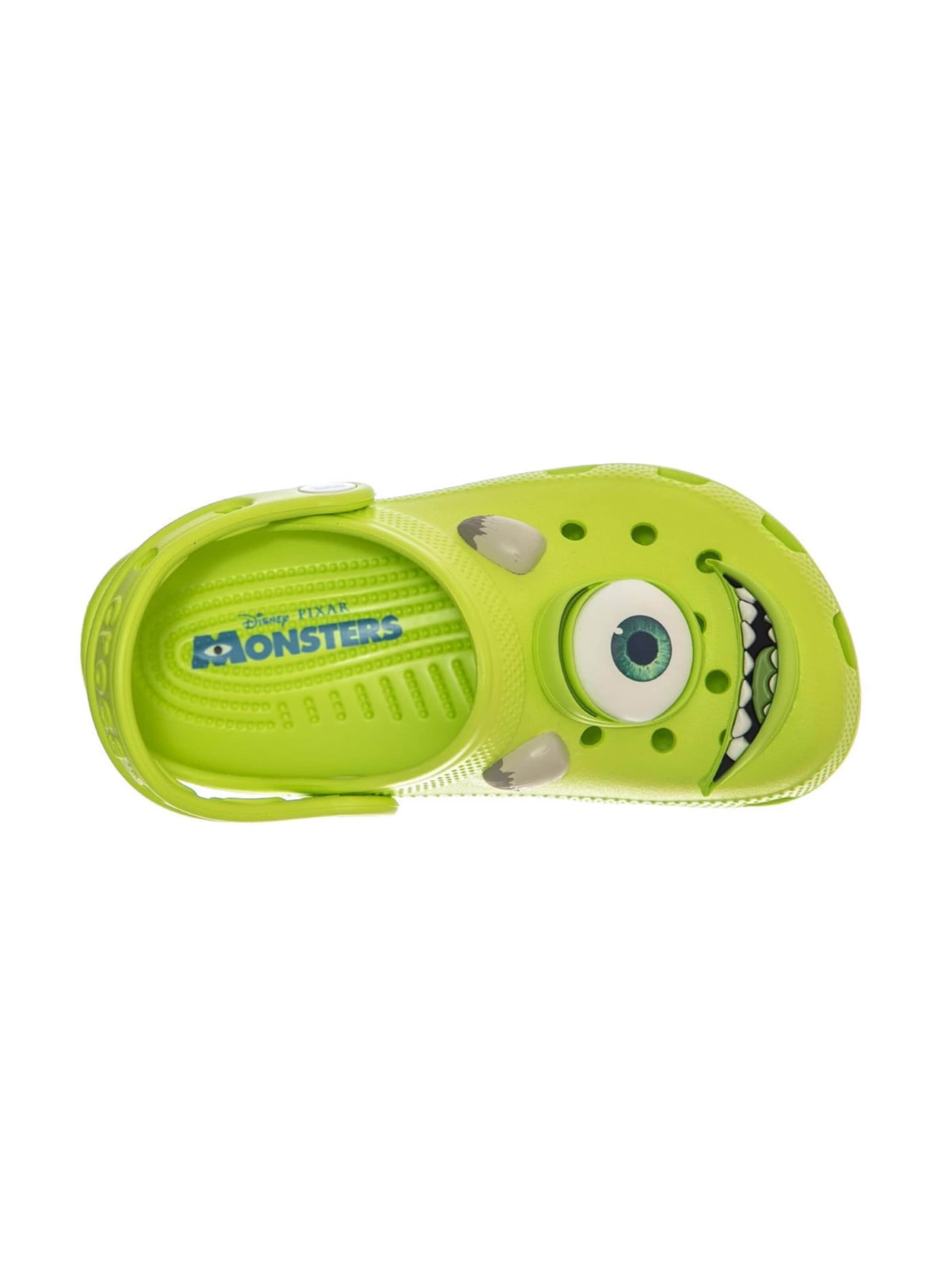 Sandalo 'Monsters Inc Mike Cls Clog K-MLT' di Crocs in verde