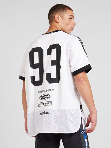 T-Shirt 'Team 93' ADIDAS ORIGINALS en blanc