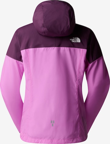 THE NORTH FACE Funktionsjacke 'HIGHER RUN' in Lila