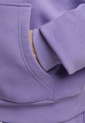 Urban Classics Sweatshirt in Lila