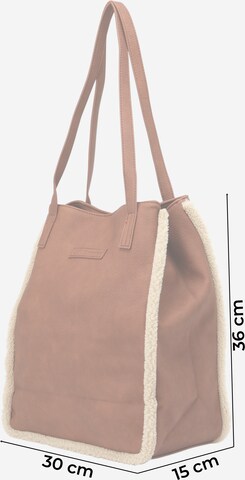 TOM TAILOR DENIM Shopper 'Arona' in Brown