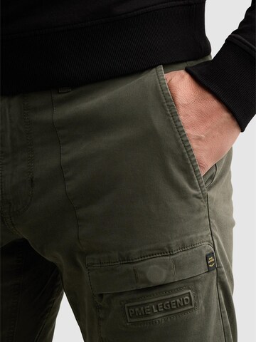 PME Legend Regular Broek 'Yetliner hybrid relaxed fit worker pants' in Groen