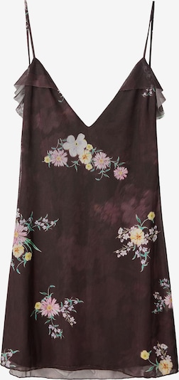 Rochie de vară Bershka pe verde / mov vânătă / roz / alb, Vizualizare produs