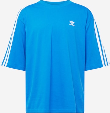 ADIDAS ORIGINALS Тениска 'Adicolor' в синьо: отпред