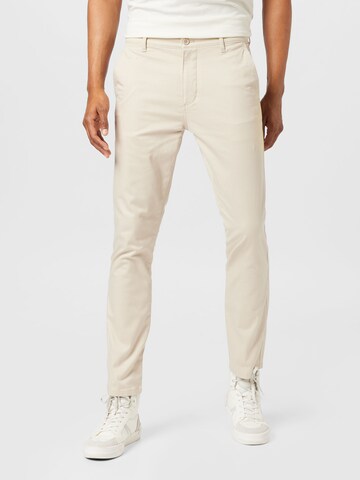 Dockers Skinny Chino trousers in Beige: front