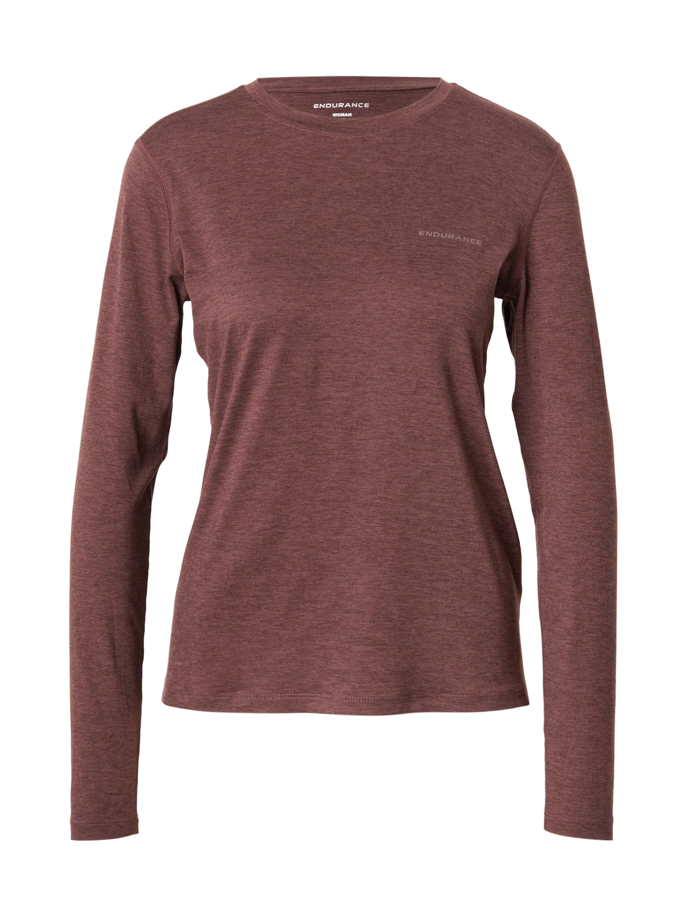 ENDURANCE Funkčné tričko 'Alvaly' - Červená: predná strana