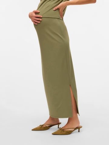 MAMALICIOUS - Falda en verde: frente