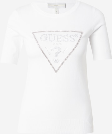 GUESS Sweater 'KAYLA' in White: front