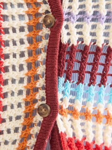 TOPSHOP Knit cardigan 'GERDI' in Red