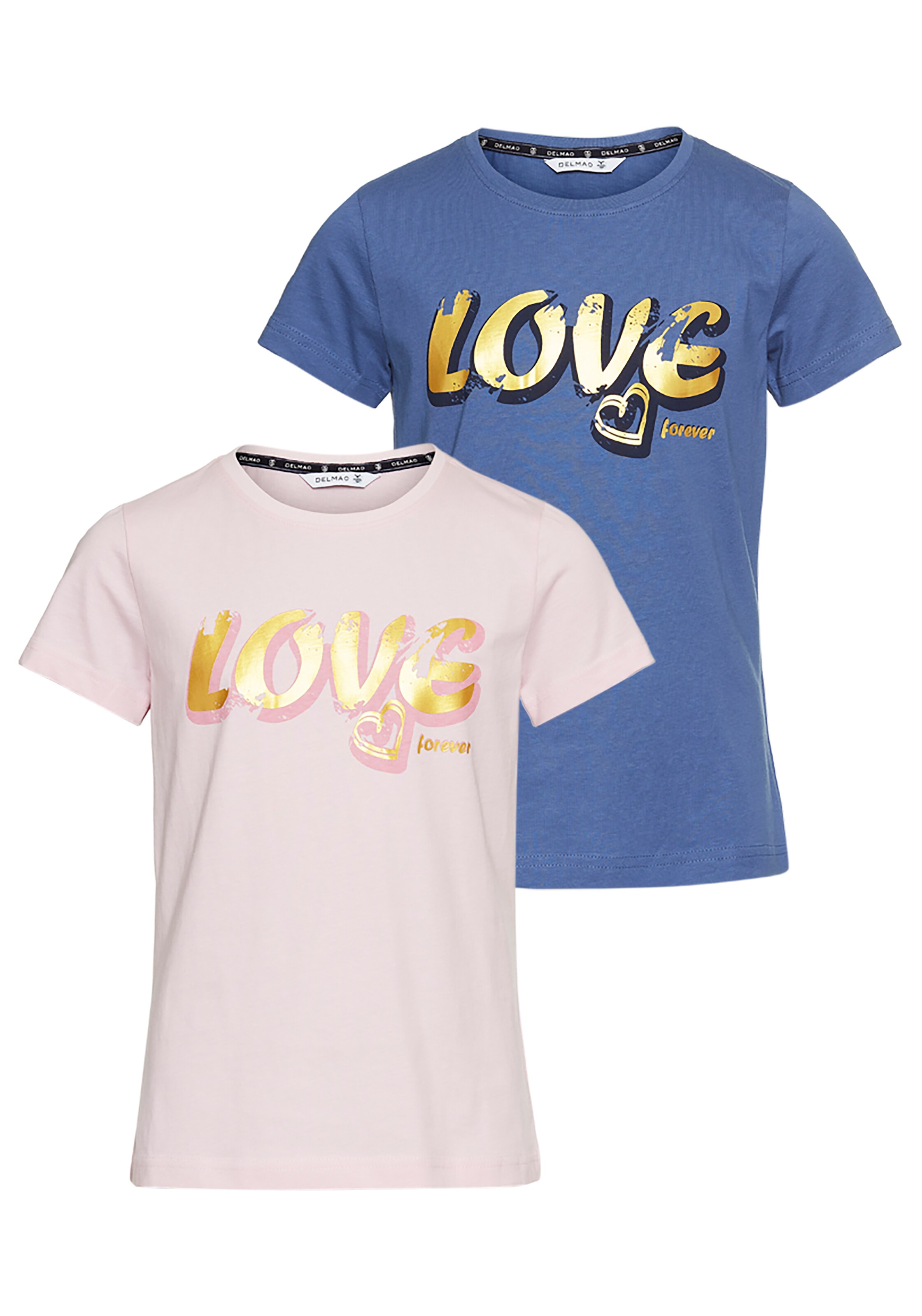 DELMAO Shirt in Blue: front