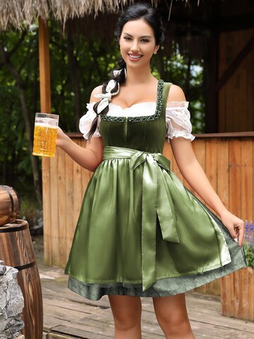 Yesfashion Dirndl in Green