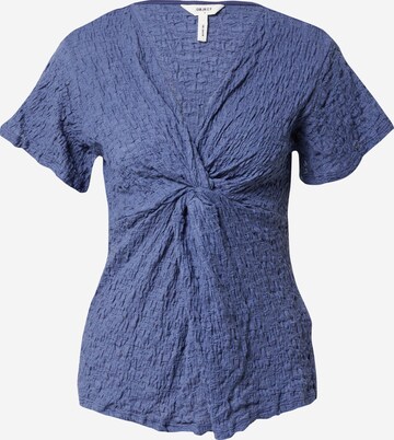 OBJECT T-shirt 'CINDIE' i blå: framsida