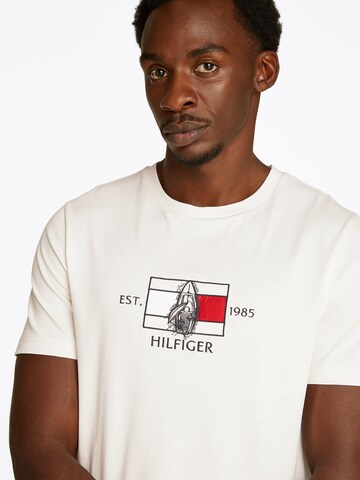 T-Shirt TOMMY HILFIGER en blanc