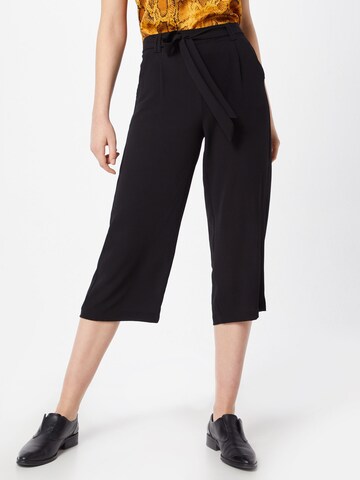 Wide leg Pantaloni 'ONLWinner' di ONLY in nero: frontale