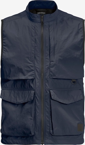 JACK WOLFSKIN Sportbodywarmer 'LIGHTSOME WANDER' in Blauw: voorkant