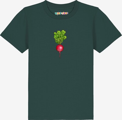 watabout.kids Shirt 'Radieschen' in 104 in Green / Dark green / Red, Item view