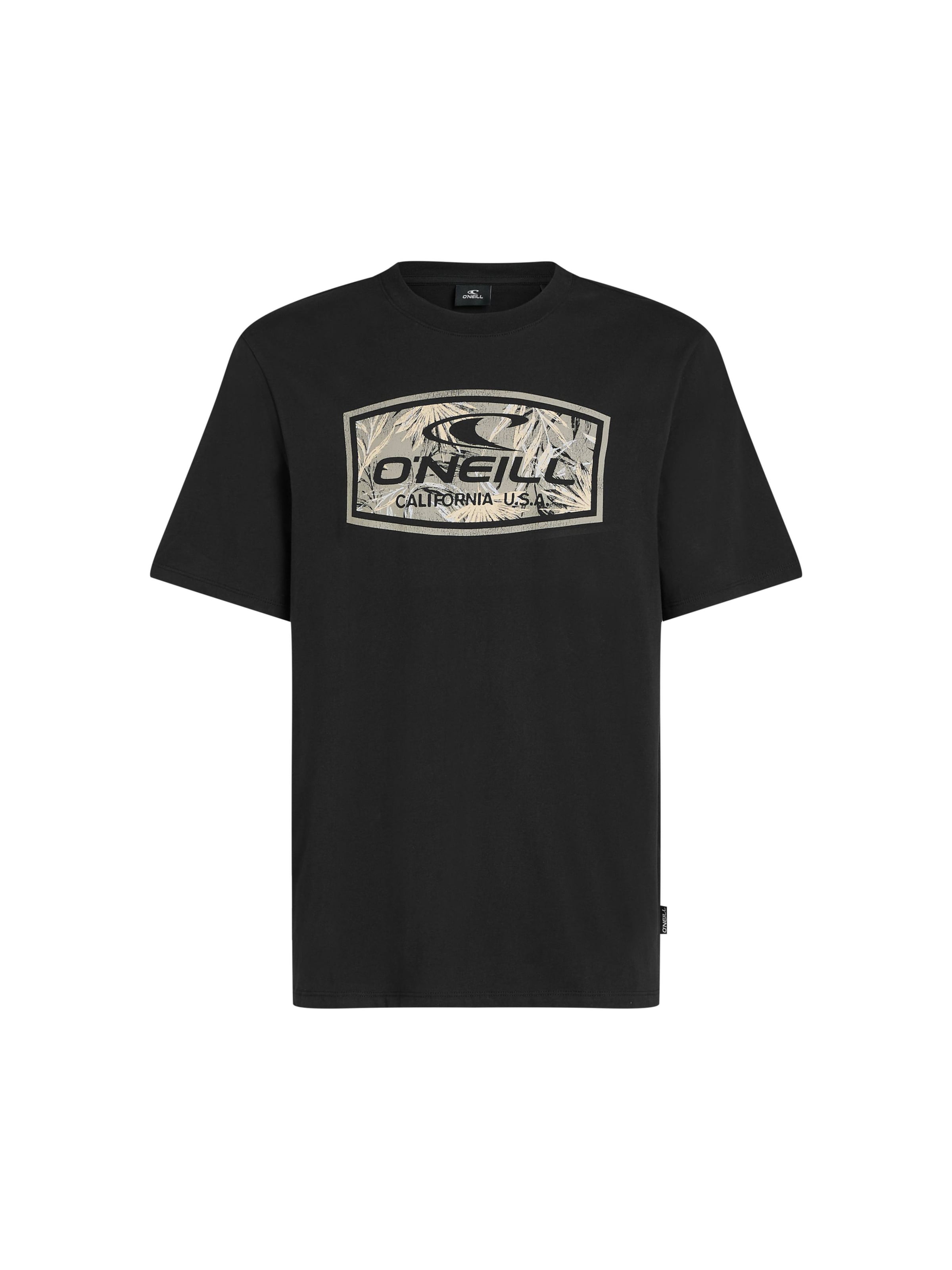 O'NEILL T-Shirt in beige / grau / schwarz, Produktansicht