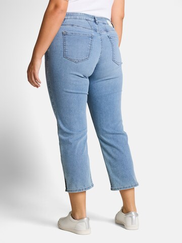 Tom Tailor Women + Slimfit Jeans 'Lene' in Blauw