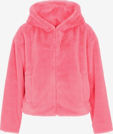 Veste d’hiver MIMO en rose : devant
