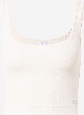 Calvin Klein Underwear Top in White: front