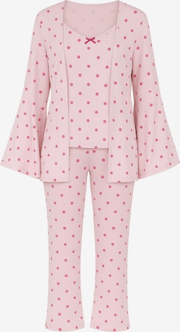 fashionshowcase Pyjama 'LoungeDream' in Lila: voorkant