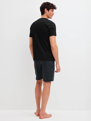 CALIDA Pyjama kurz 'Relax Streamline'‌‌‌ in Schwarz