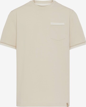 T-Shirt Boggi Milano en beige : devant