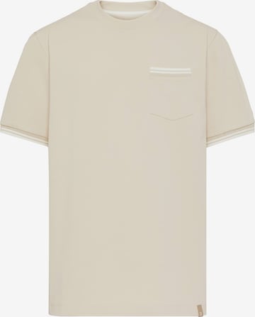 Maglietta di Boggi Milano in beige: frontale