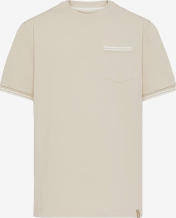 Boggi Milano T-shirt i beige: framsida