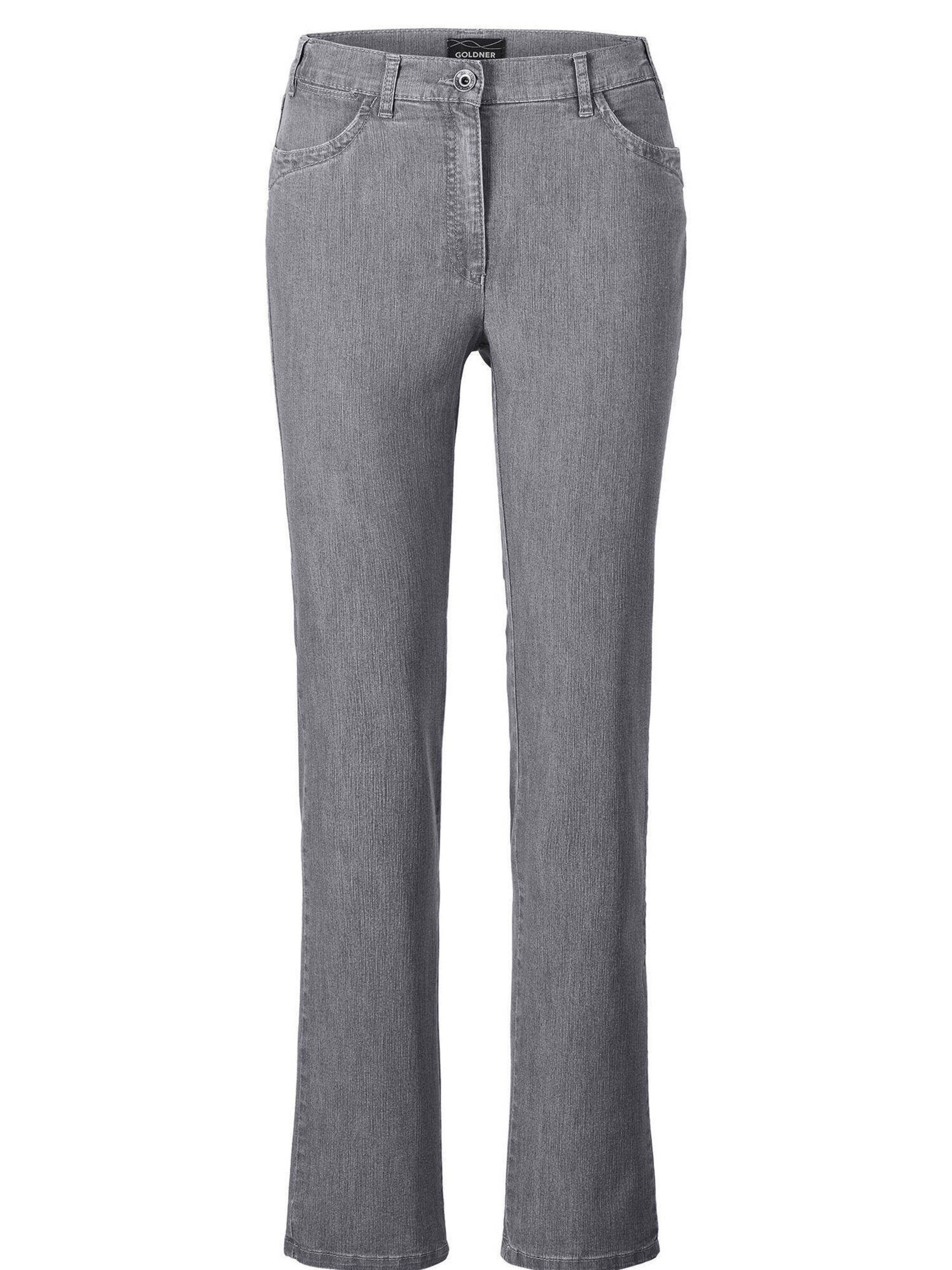 Goldner Jean 'LOUISA' en gris, Vue avec produit