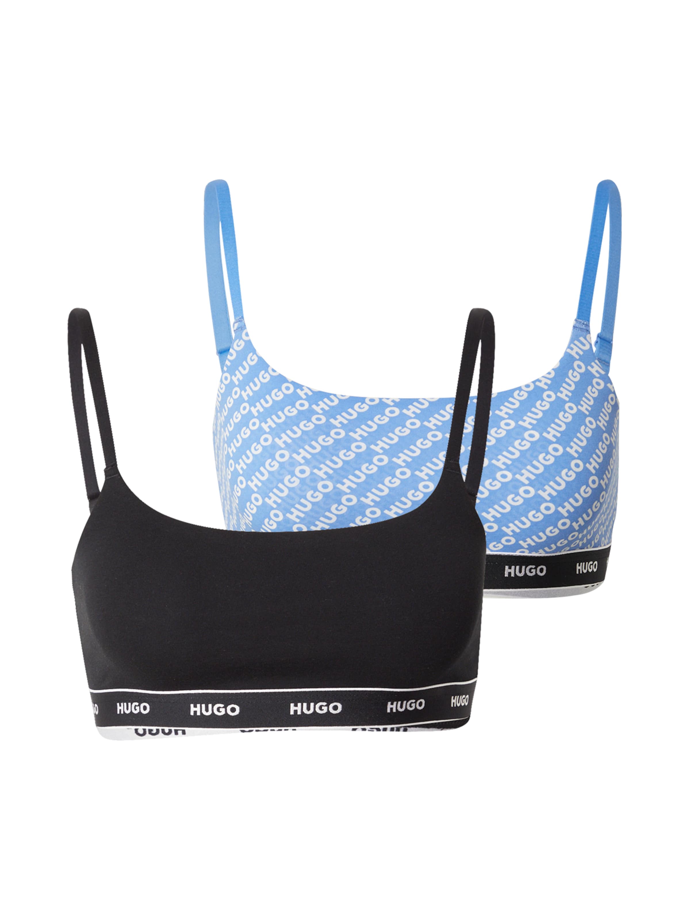 HUGO Bustier BH in Blauw: voorkant