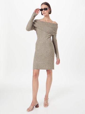 ABOUT YOU Knit dress 'Medea' in Brown