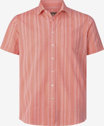 Jan Vanderstorm Button Up Shirt ' Hildemar ' in Orange: front