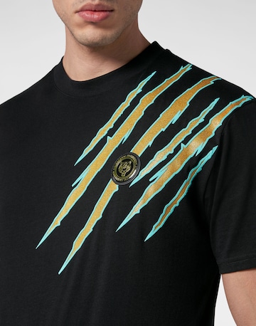 Maglietta ' Scratch ' di Plein Sport in nero