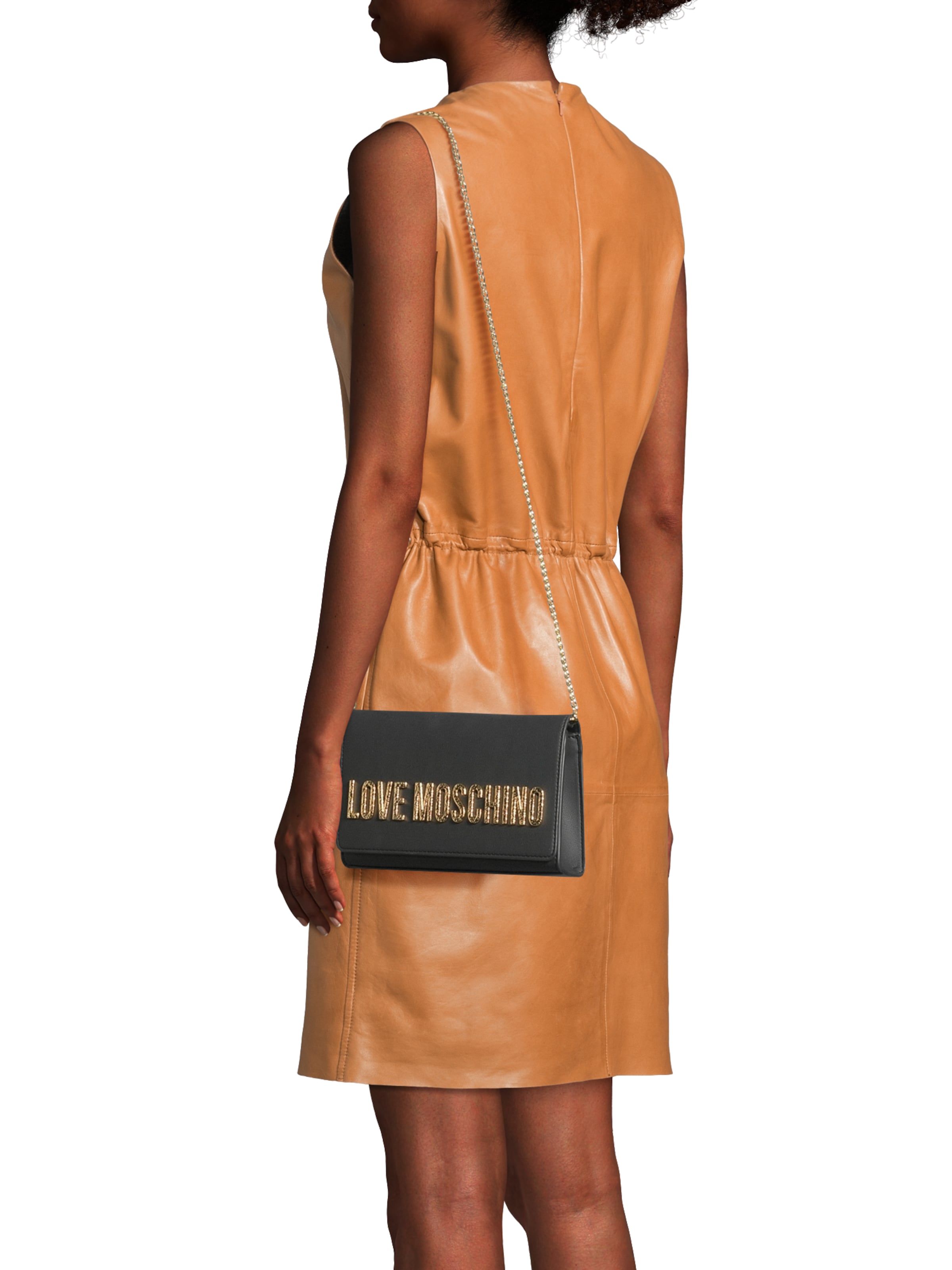 Love Moschino - Mala de ombro 'Smart Daily' em preto