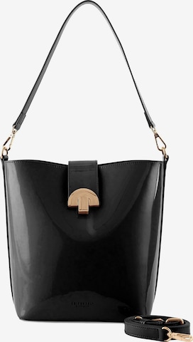 Poche ventrale Seidenfelt en noir : devant