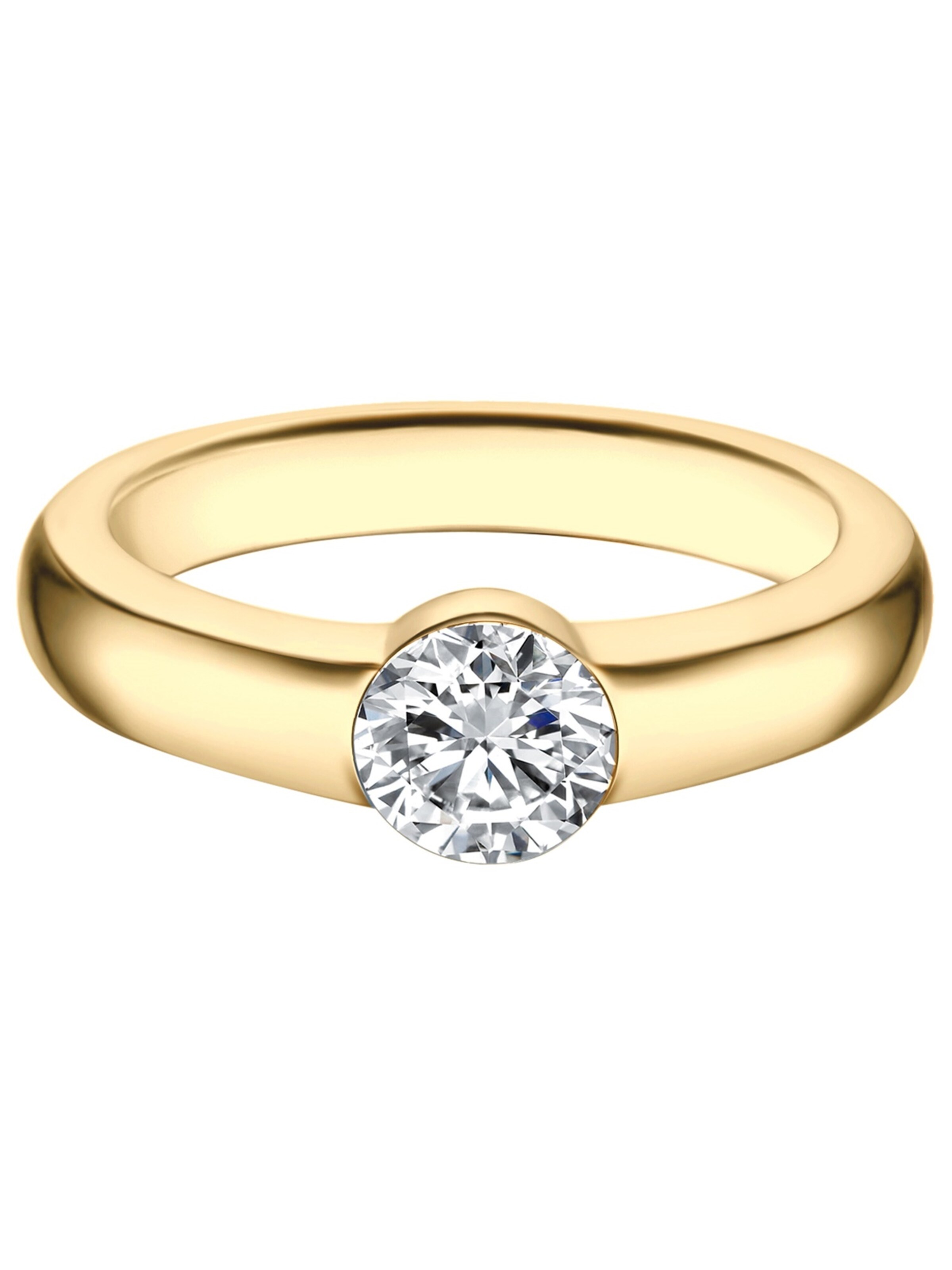 Trilani Ring in Gold: front