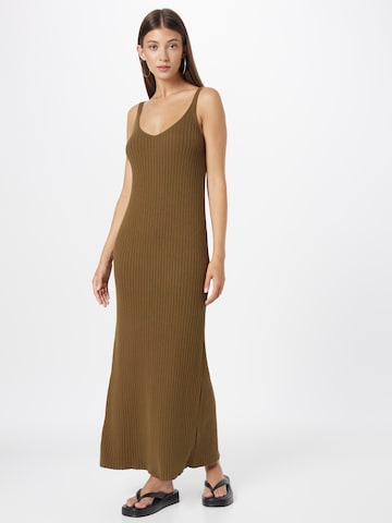 Marc O'Polo Knitted dress in Green: front