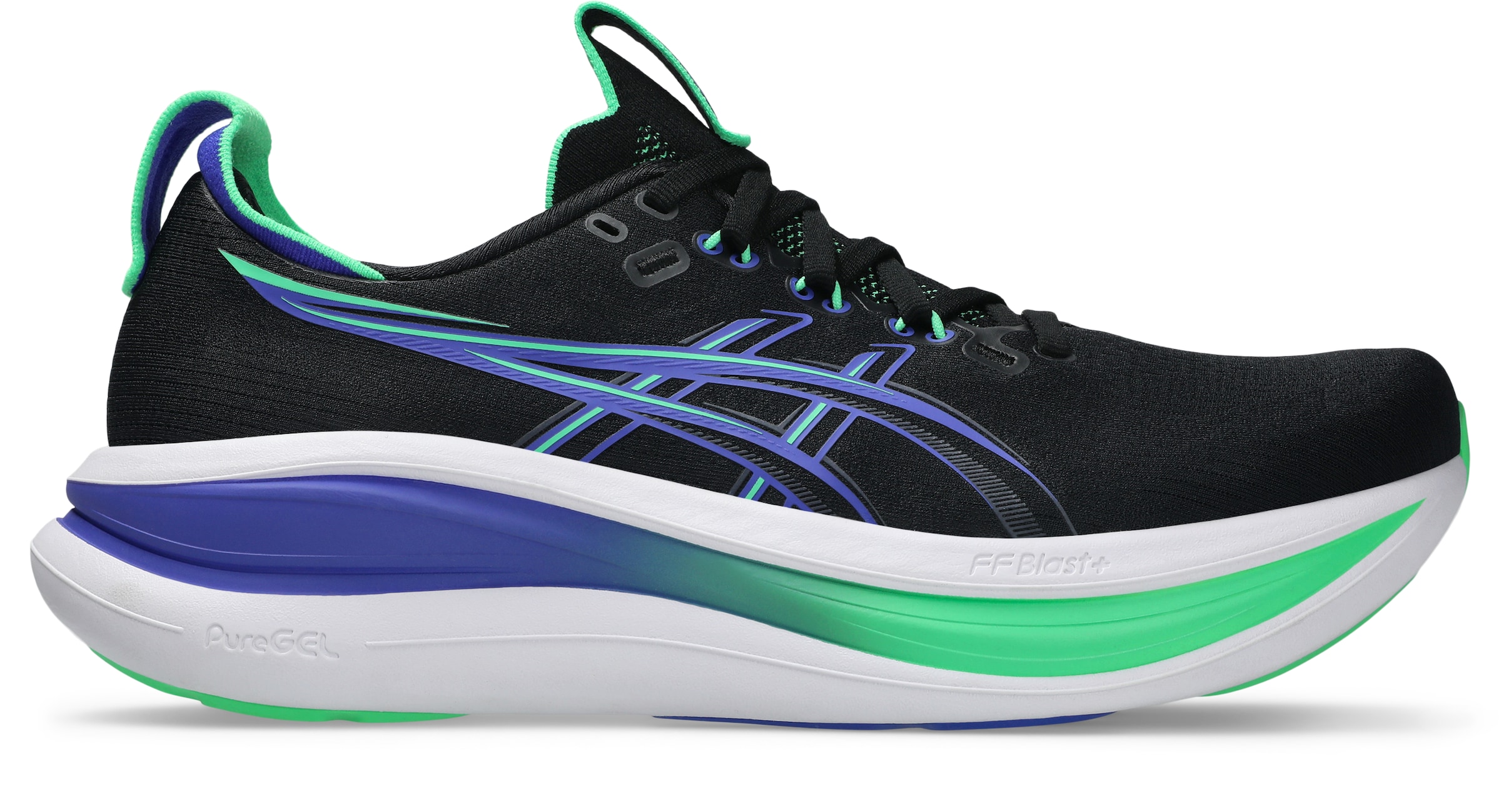 ASICS - Sapatilha de corrida 'Gel-Nimbus 28' em preto