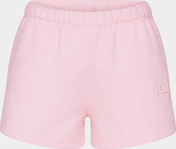 cfab (formerly creamy fabrics) - Pantalón 'Everyday' en rosa: frente