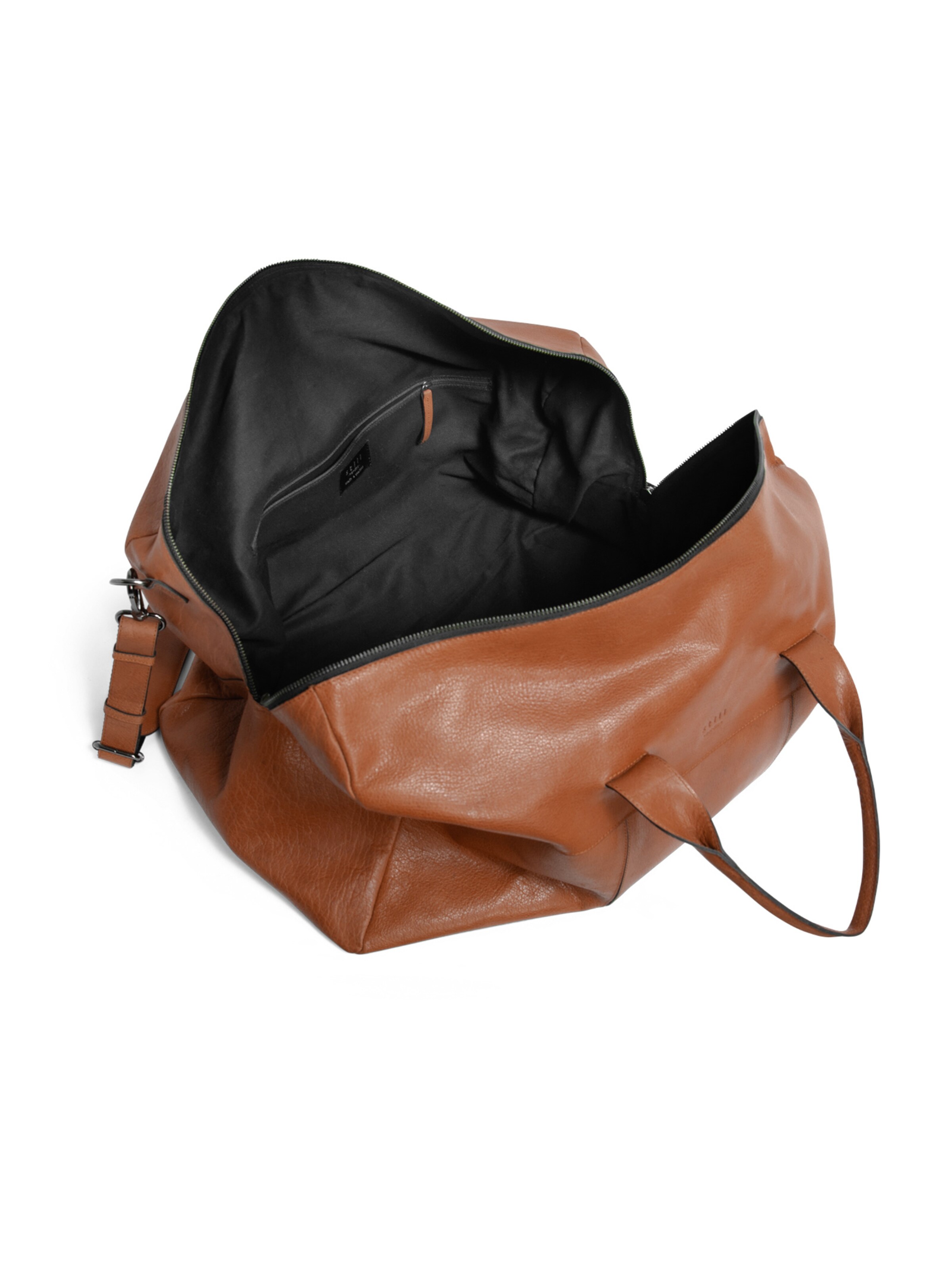 Sac week-end 'Richard' still Nordic en marron