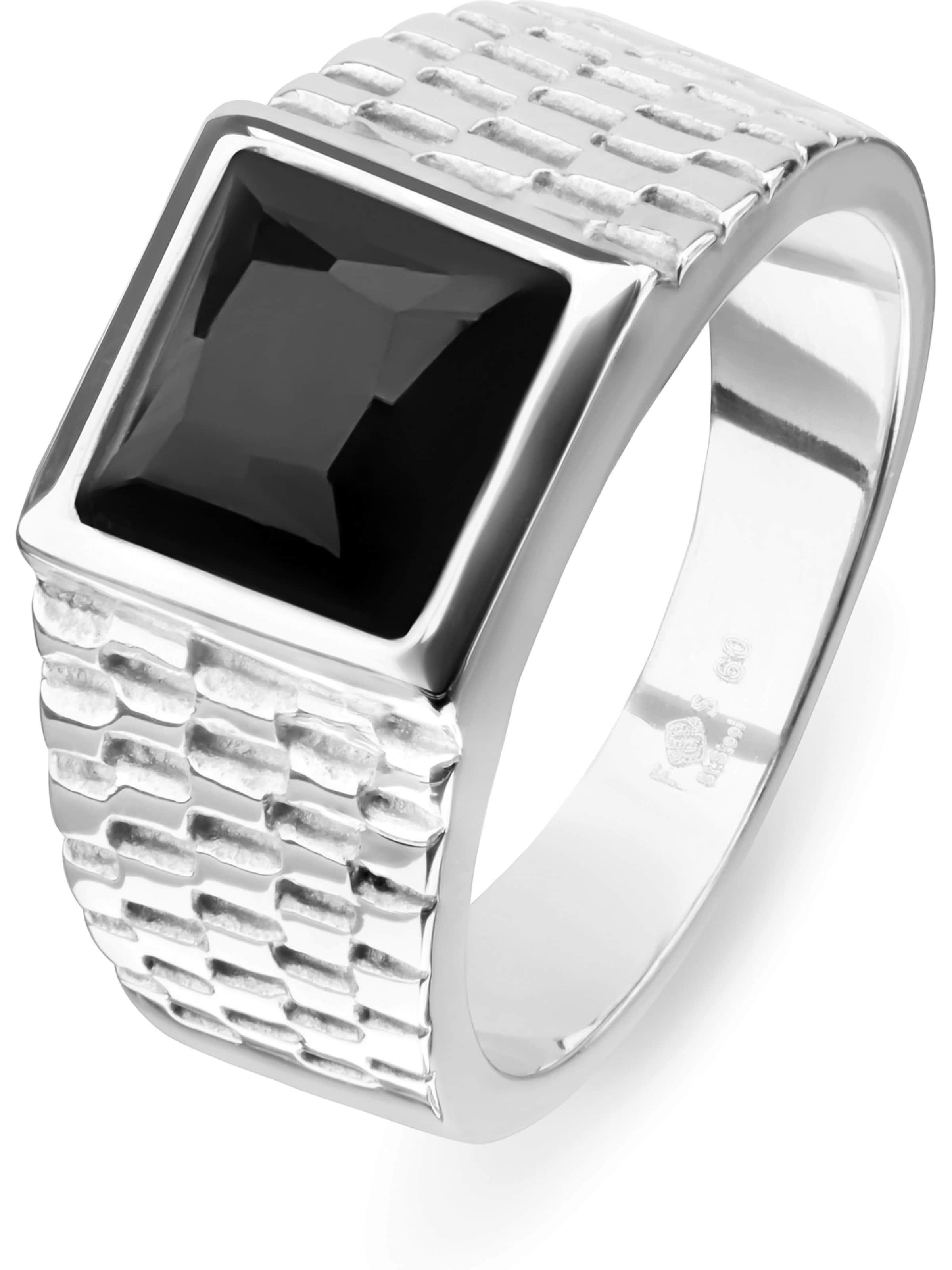 FAVS Ring in Black / Silver, Item view