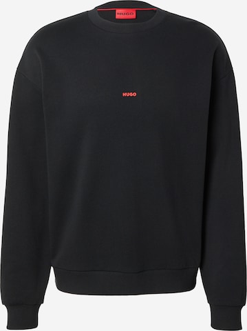 Sweat-shirt 'Dubraxo' HUGO en noir : devant