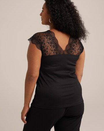 Top di WE Fashion in nero