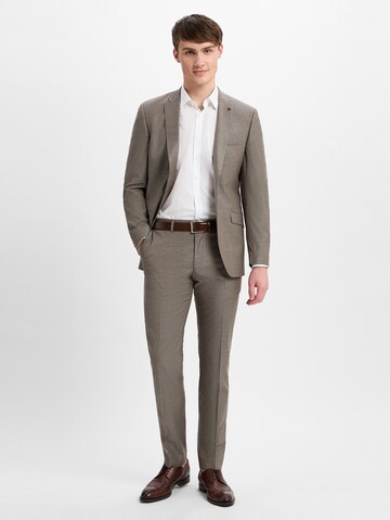 ROY ROBSON Slimfit Hose in Braun