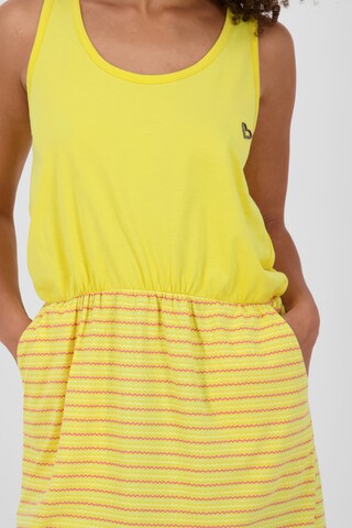 Robe d’été 'RosalieAK' Alife and Kickin en jaune