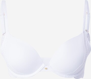 Marks & SpencerT-shirt Grudnjak - bijela boja: prednji dio
