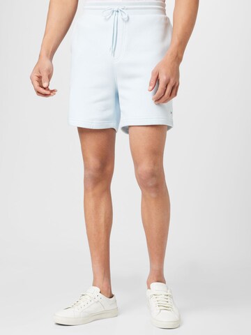 Tommy Jeans Loosefit Shorts in Blau: Vorderseite