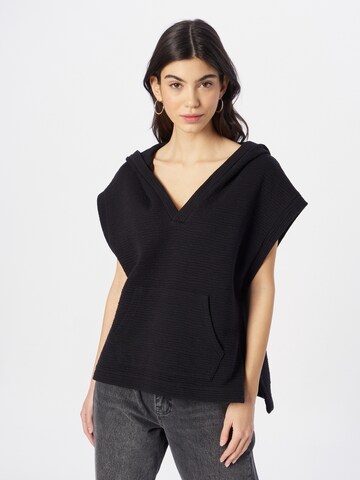 Sweat-shirt s.Oliver en noir : devant